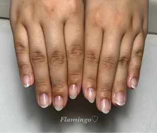 ネイル フィルイン/爪育成♡ 40代からのサロンのネイルデザイン