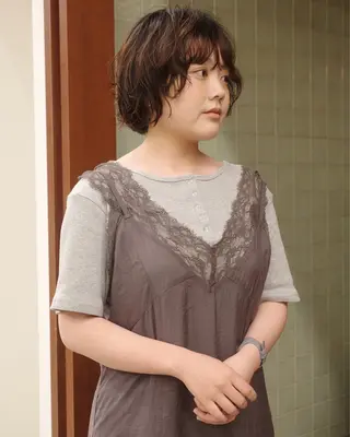 ショート パーマ (h)wim ウィムのヘアスタイル