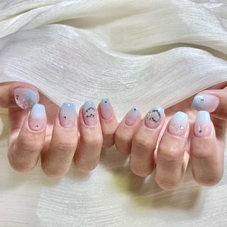 ネイル By moonネイル 🌷ワンホン/韓国風のネイルデザイン