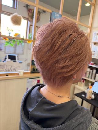 ショート 崎口 幸人のヘアスタイル