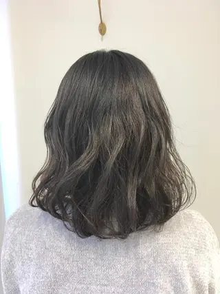 ミディアム カラー yoshi ☆のヘアスタイル