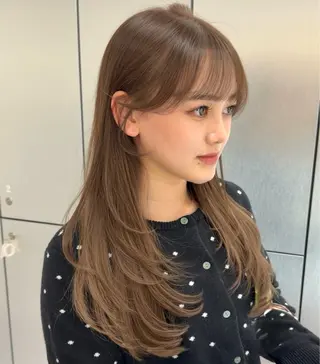 ロング 🤍ハイトーン 🤍VIVIE🤍のヘアスタイル