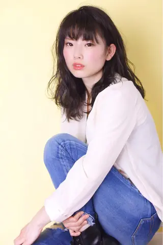 ロング 中野 恵脩のヘアスタイル