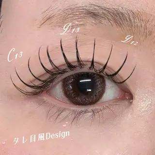 マツエク・マツパ eye・nail nonのマツエク・マツパデザイン