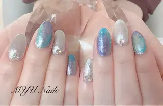 ネイル ニュアンスネイル🌈 MYU Nailsのネイルデザイン