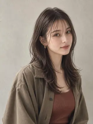 セミロング "オトナ髪”/ LAKA TOCCAのヘアスタイル