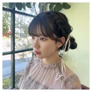 ヘアアレンジ 船曳 鈴菜のヘアスタイル