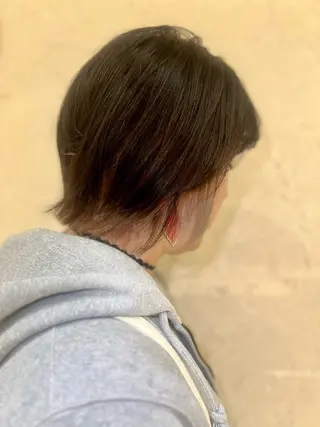 ミディアム カラー 透明感カラー特化🫧 🦋栗原🦋のヘアスタイル