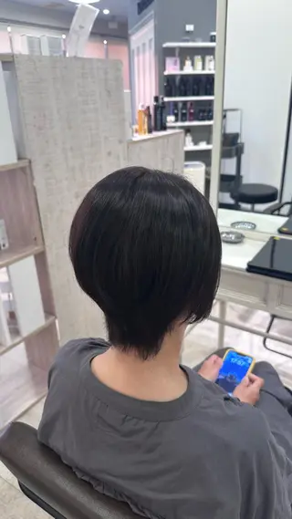 ショート 村上 佳織のヘアスタイル