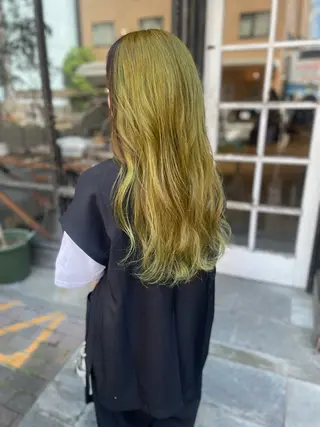 ロング カラー 日高 香織のヘアスタイル