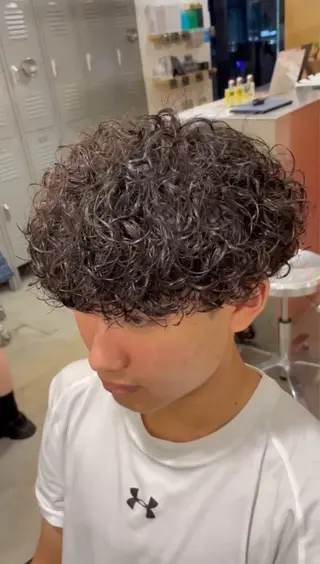 パーマ メンズ fifth 武正 琉生のヘアスタイル