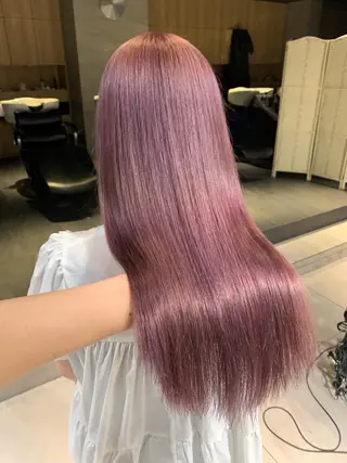ロング カラー パーマ ヘアアレンジ メンズ キッズ ネイル マツエク・マツパ 酸性ストレート 髪質改善大槻勇樹のヘアスタイル