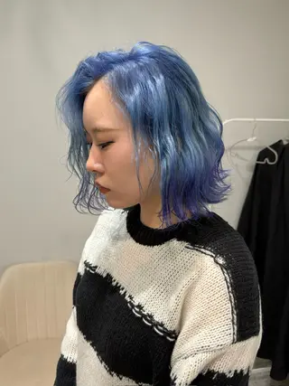ミディアム カラー piLLon/ RYUKAのヘアスタイル