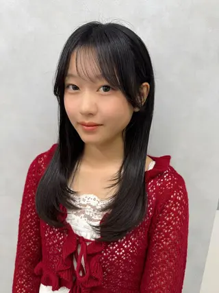 ロング 透明感カラー ボブ ミディアム 齊木勇人のヘアスタイル