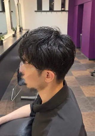 パーマ メンズ メンズカット募集🖤 山口愛華のヘアスタイル