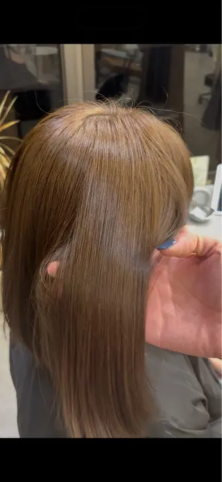 カラー sora☆当日予約 ◎透明感カラー🫧のヘアスタイル