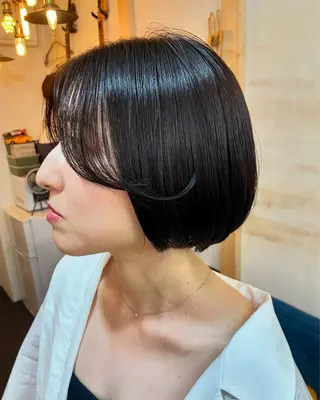 ショート カラー 水素トリートメント/ 髪質改善/ナカノメのヘアスタイル