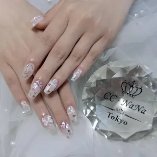 ネイル CC NaNa ワンホンネイル🌙Nのネイルデザイン