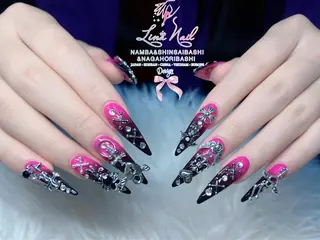 セミロング Linanail Nambaのマツエク・マツパデザイン