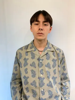 ショート メンズ 朝がラクになるパーマ トウバルタイキのヘアスタイル