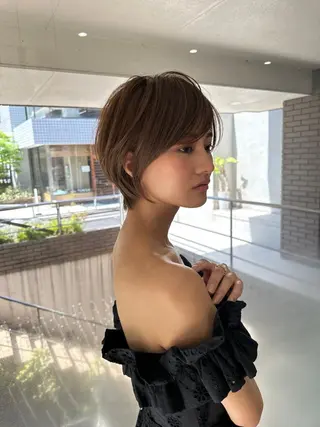 ショート カラー 🫧似合わせショート イシダ🫧のヘアスタイル