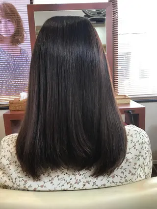 セミロング 隈本 大地のヘアスタイル