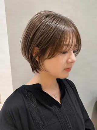 ショート 似合わせショート 森岡俊亮のヘアスタイル