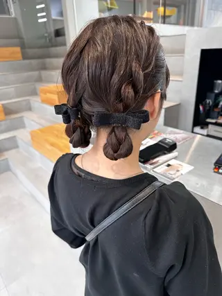 ヘアアレンジ 大塚 夏生のヘアスタイル