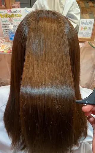 ロング 大川 真矢のヘアスタイル