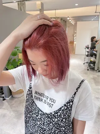 カラー 🎀ミク🎀/ハイト ーン/デザインカラーのヘアスタイル
