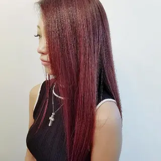 ロング カラー 伊藤 功士のヘアスタイル