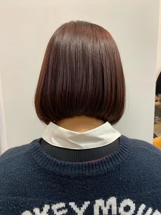 ショート カラー ヘアアレンジ REONA🪽✨薬院 レイヤーカット🫧のヘアスタイル