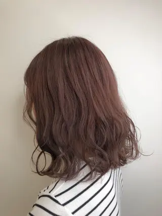 ミディアム カラー 【透明感、艶髪】西村 有司のヘアスタイル