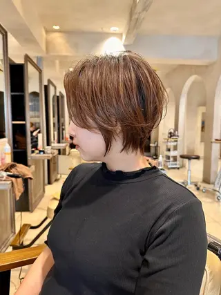 ショート 福原 優介のヘアスタイル