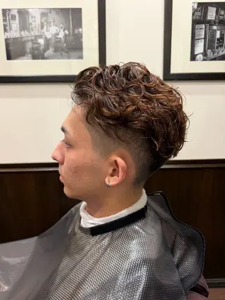 ショート メンズ 長谷川 杏花のヘアスタイル