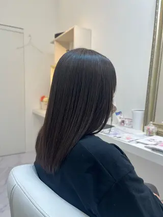 カラー 松尾 姫依のヘアスタイル