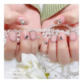 ミディアム カラー ネイル 🐾enen style 🐾のネイルデザイン