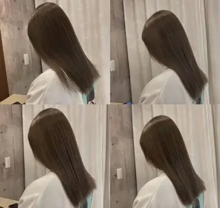 カラー ハマノ ミユのヘアスタイル