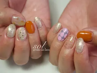 ショート nailstudio SOL.のネイルデザイン