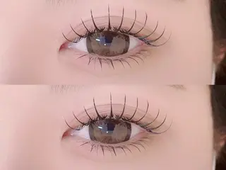 マツエク・マツパ 🎀束感/エクパーマ Hibiki🎀のマツエク・マツパデザイン