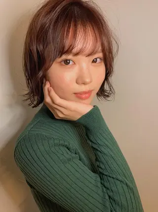 ショート カラー m ā l o.🌷 サカモトマイコのヘアスタイル