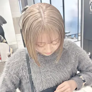 ショート カラー 井口 泰輝のヘアスタイル