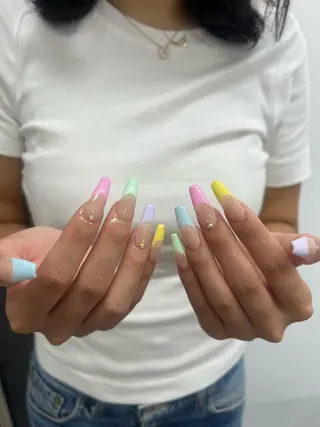 ネイル 海外ネイル🇺🇸 個性派/YUUKAのネイルデザイン