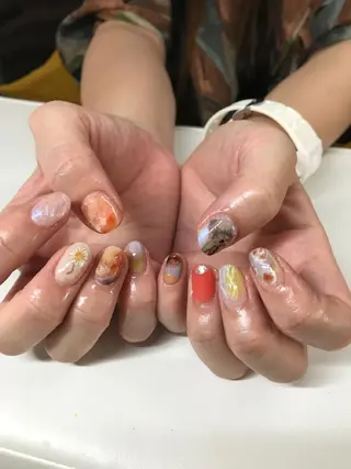 ネイル 久々 もえみのネイルデザイン