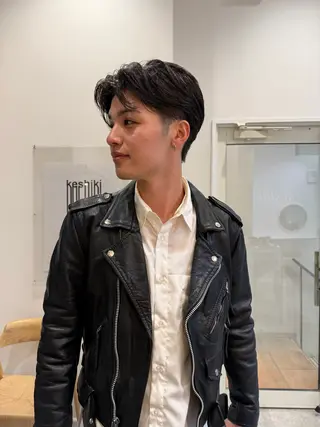 ショート keshiki大名 ISSEIのヘアスタイル