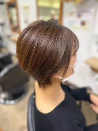 ショート 軍司 心奈のヘアスタイル