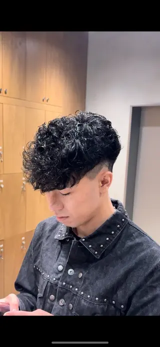 パーマ メンズ fifth 清水睦月のヘアスタイル