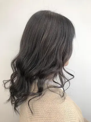 ミディアム カラー 【透明感、艶髪】西村 有司のヘアスタイル