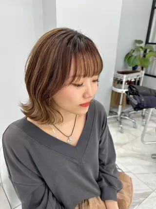 ショート カラー 新宿ブリーチ カラー美容師YUGOのヘアスタイル