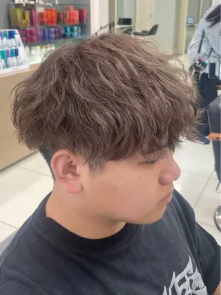 カラー メンズ HAREru. モデル募集【戸塚】のヘアスタイル